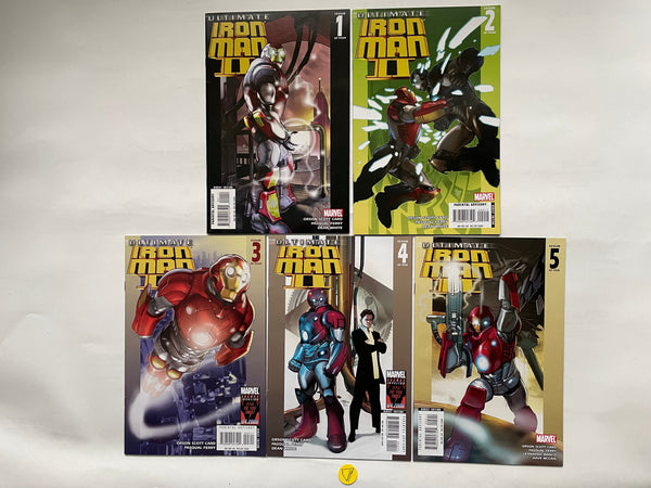 Ultimate Iron Man II (2007) #1-5, NM