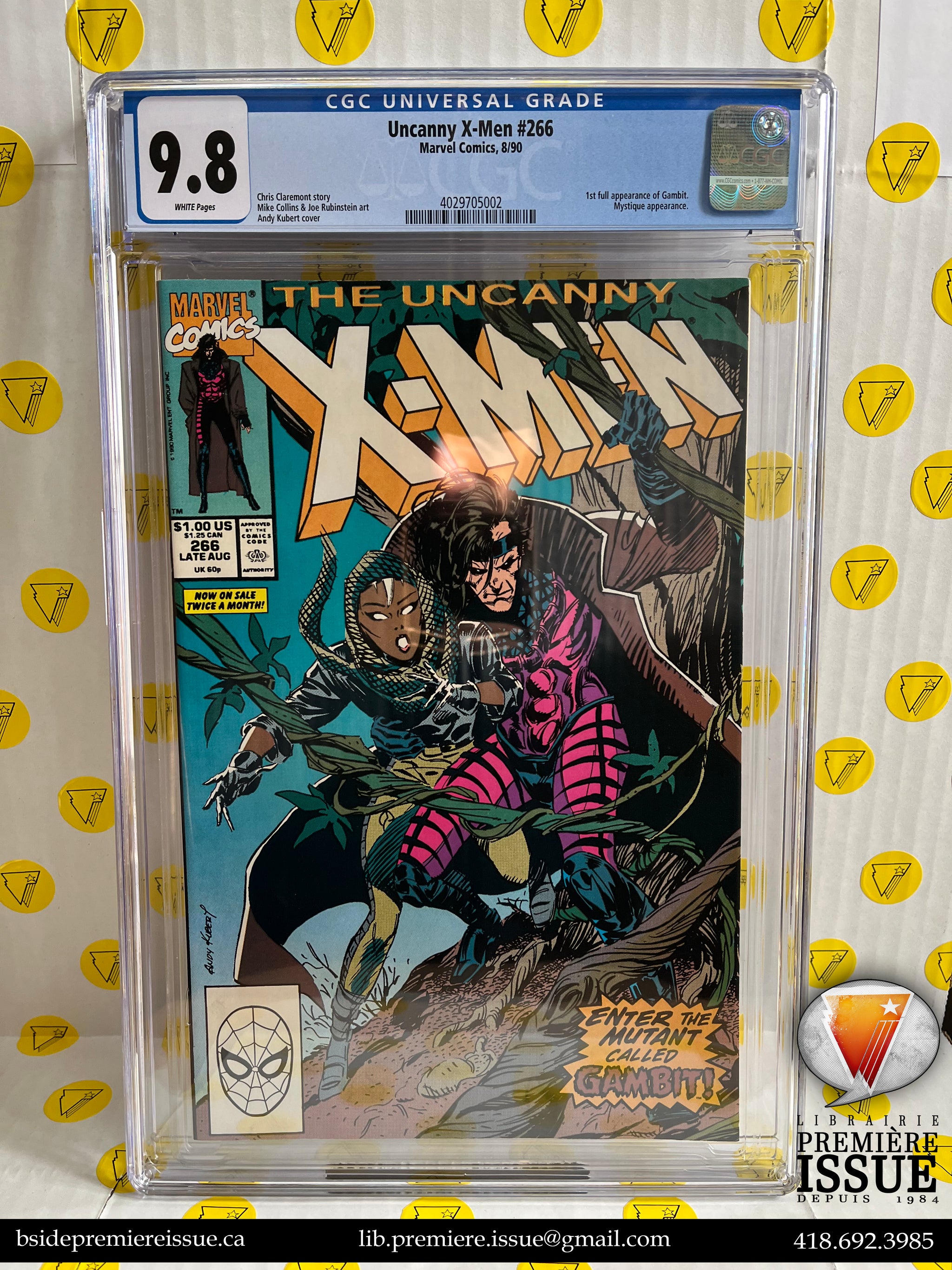 アメコミリーフ Gambit #1 CGC 9.6 アメコミリーフ Gambit #1 CGC 9.6 Gambit First 1st Appearance