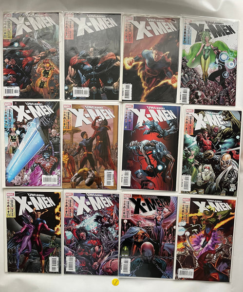 Uncanny X-Men (1963) #475-486 NM