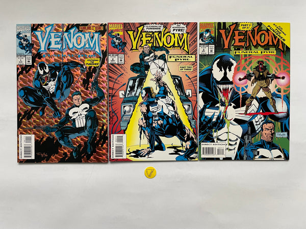 Venom Funeral Pyre (1993) #1-3 NM