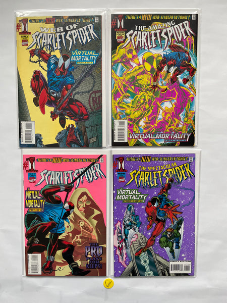 Web of Scarlet Spider (1995) #1-4, NM