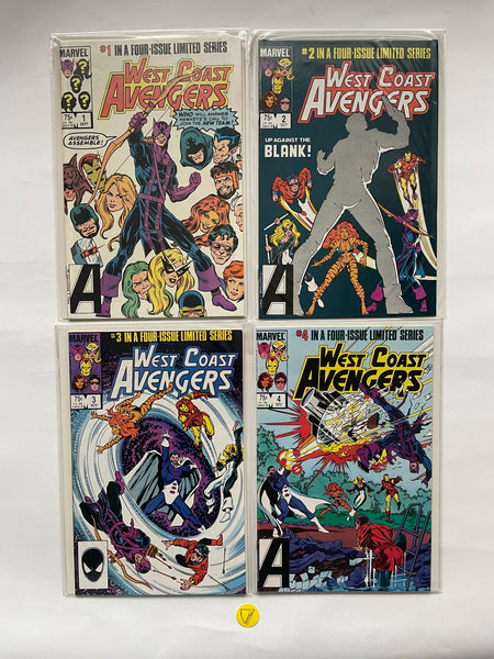 West Coast Avengers (1984) #1-4 NM