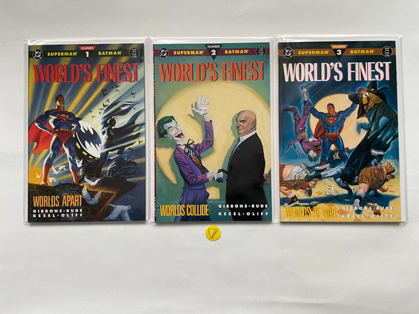 World's Finest (1990) #1-3 MT