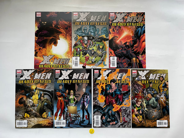X-Men Deadly Genesis (2006) #1-6 + 1B, NM