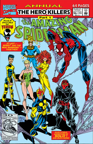 Amazing Spider-Man / New Warriors: The Hero Killers (1992) Partie 1 à 4, NM