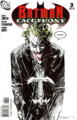 Batman Cacophony (2008) #1-3 Variant Covers, NM/MT