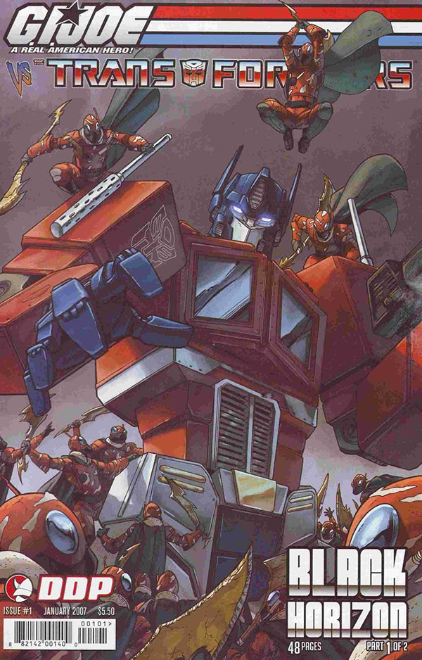 G.I. Joe vs Transformers Black Horizon (2007) #1-2 NM