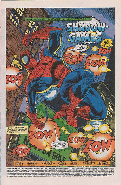 Spider-Man and X-Factor (1994) #1-3 NM