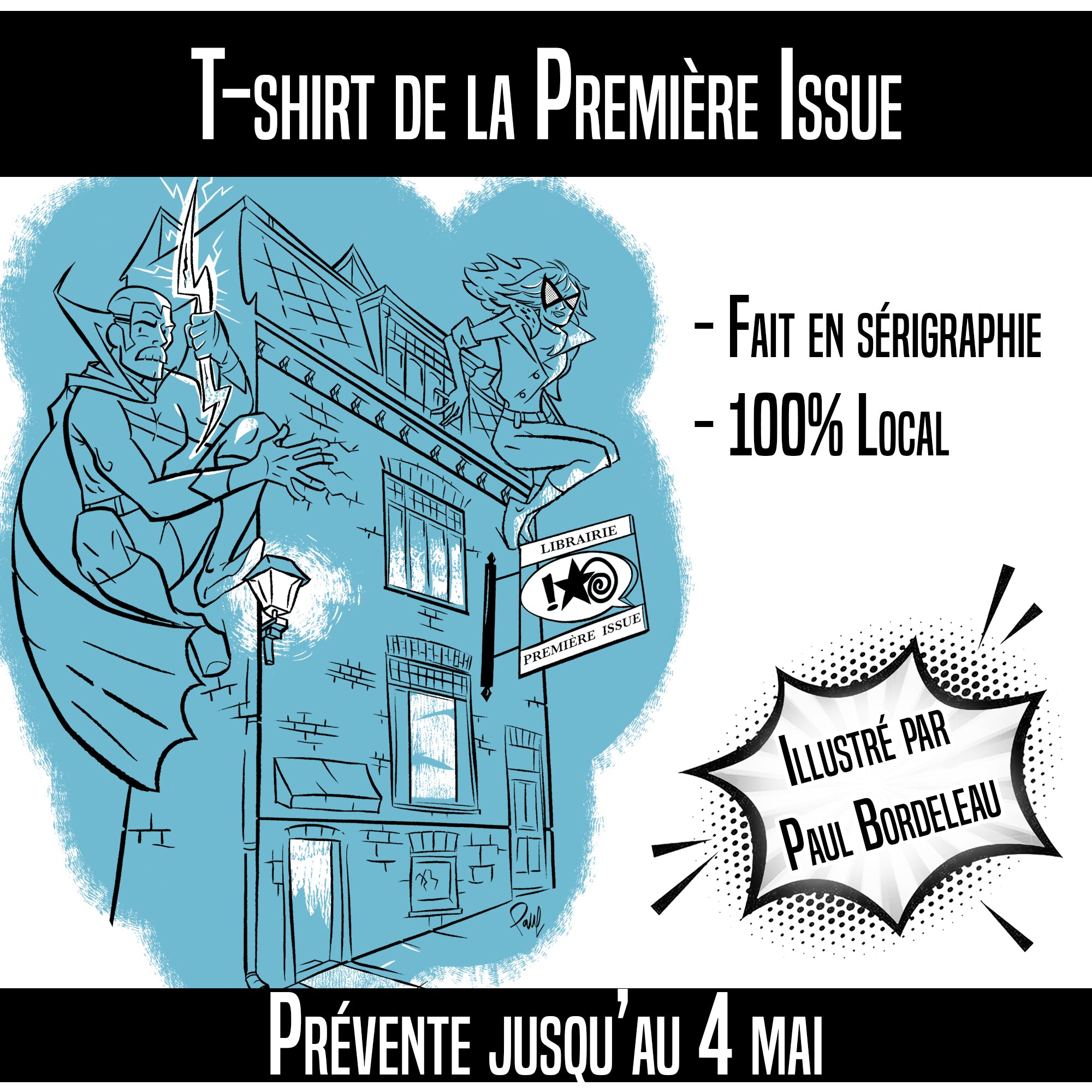 T-Shirt - Librairie Première Issue