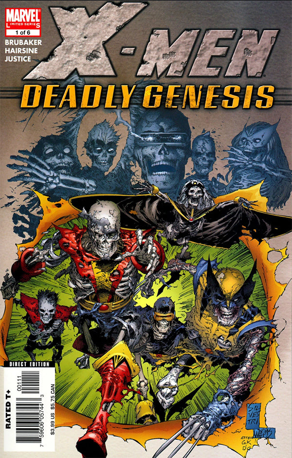 X-Men Deadly Genesis (2006) #1-6 + 1B, NM