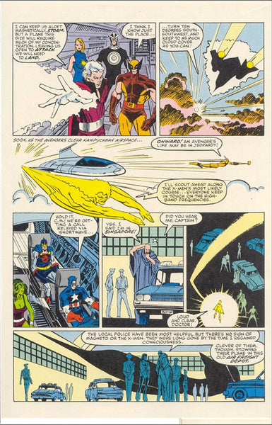 X-Men vs The Avengers (1987) #1-4 NM